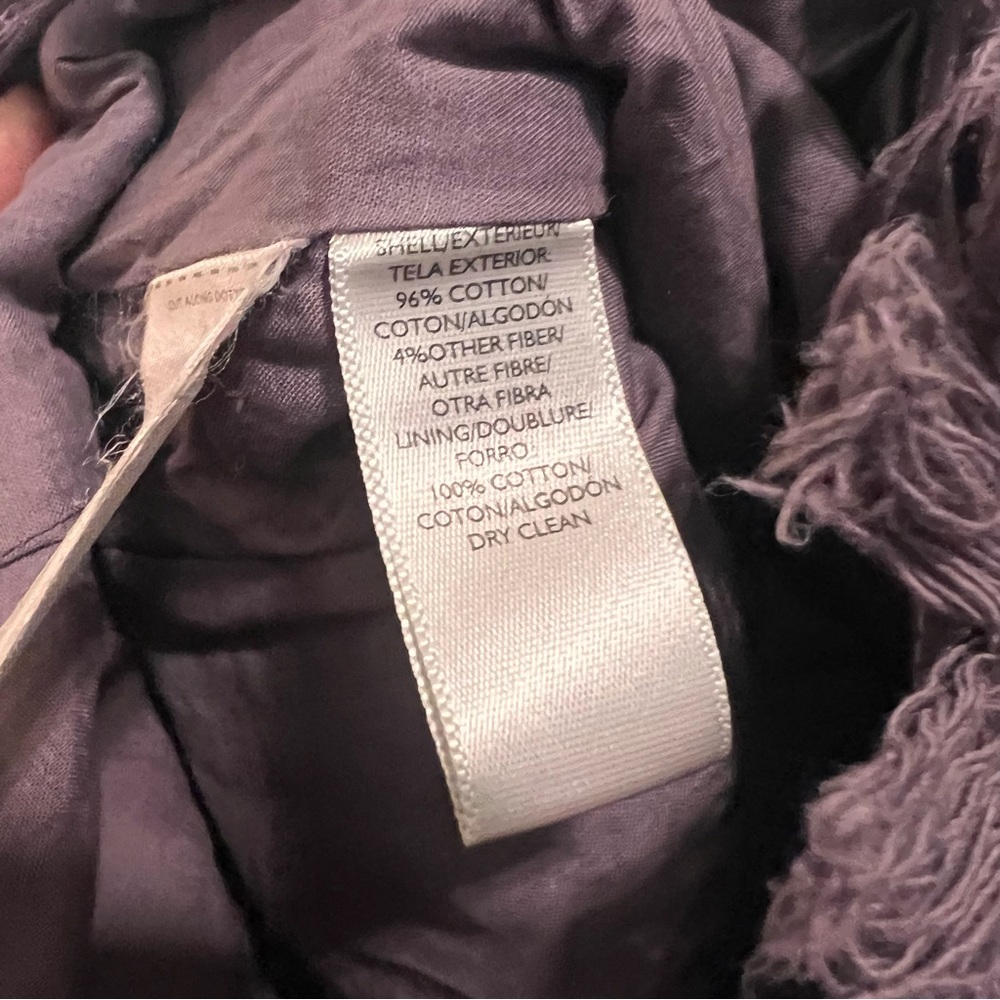 LOFT Purple and Blue Textured Mini Skirt - Picture 3 of 5